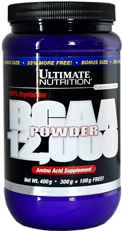 Ultimate Nutrition BCAA Powder 12000, 400 г