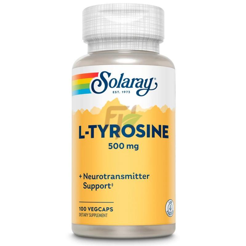 Solaray L-Tyrosine 500 mg, 100 капс. 