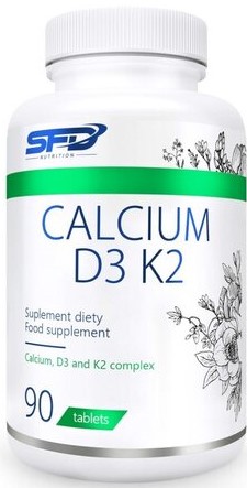 SFD Nutrition Calcium D3 K2, 90 таб. 