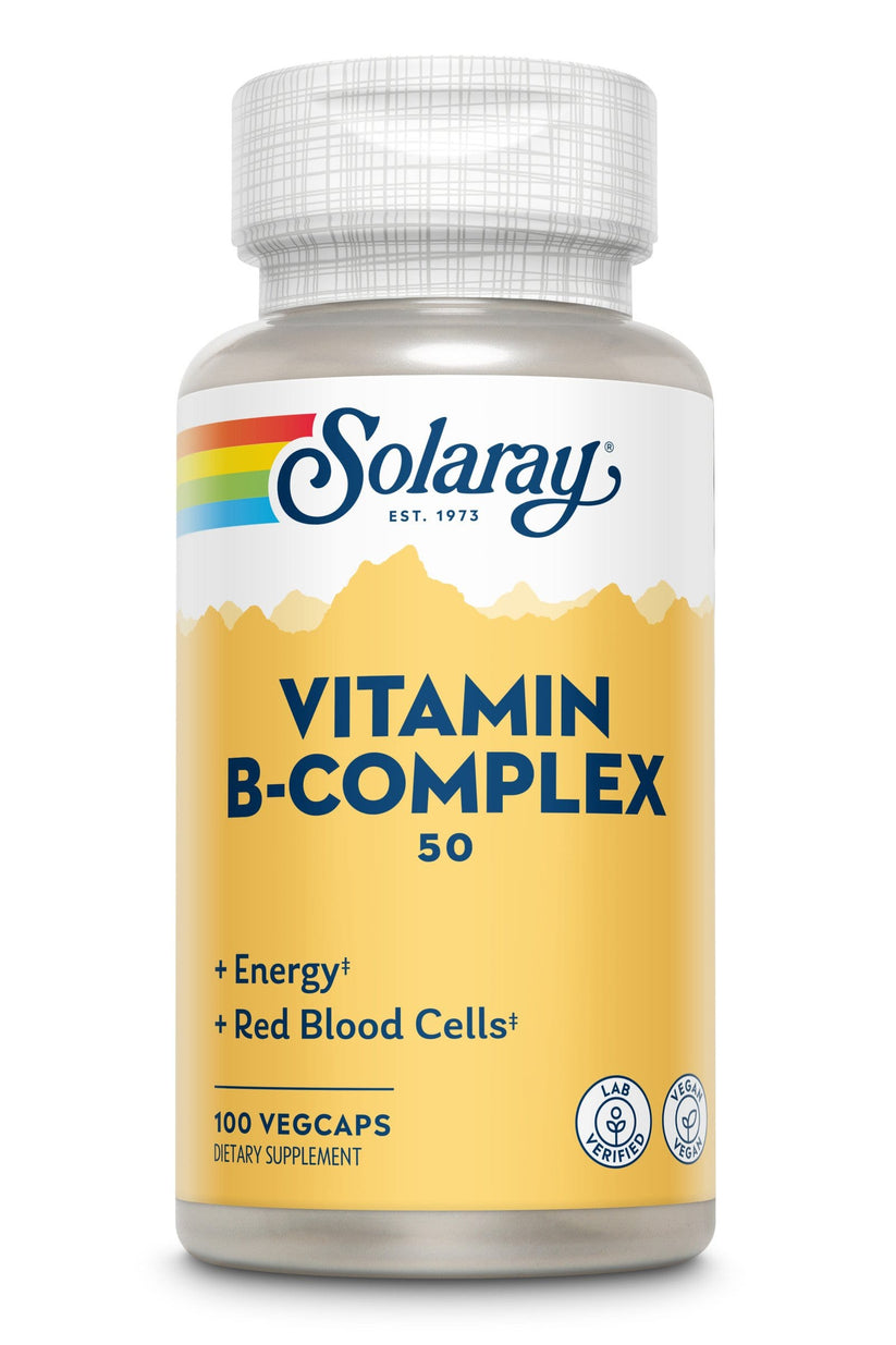 Solaray Vitamin B-Complex 50mg, 100 капс. 