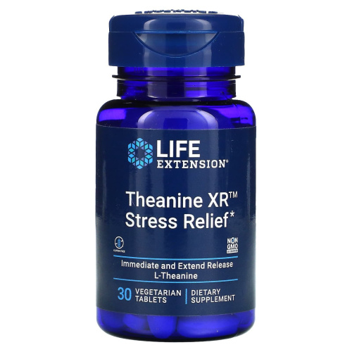 LIFE Extension Theanine XR Stress Relief, 30 таб.