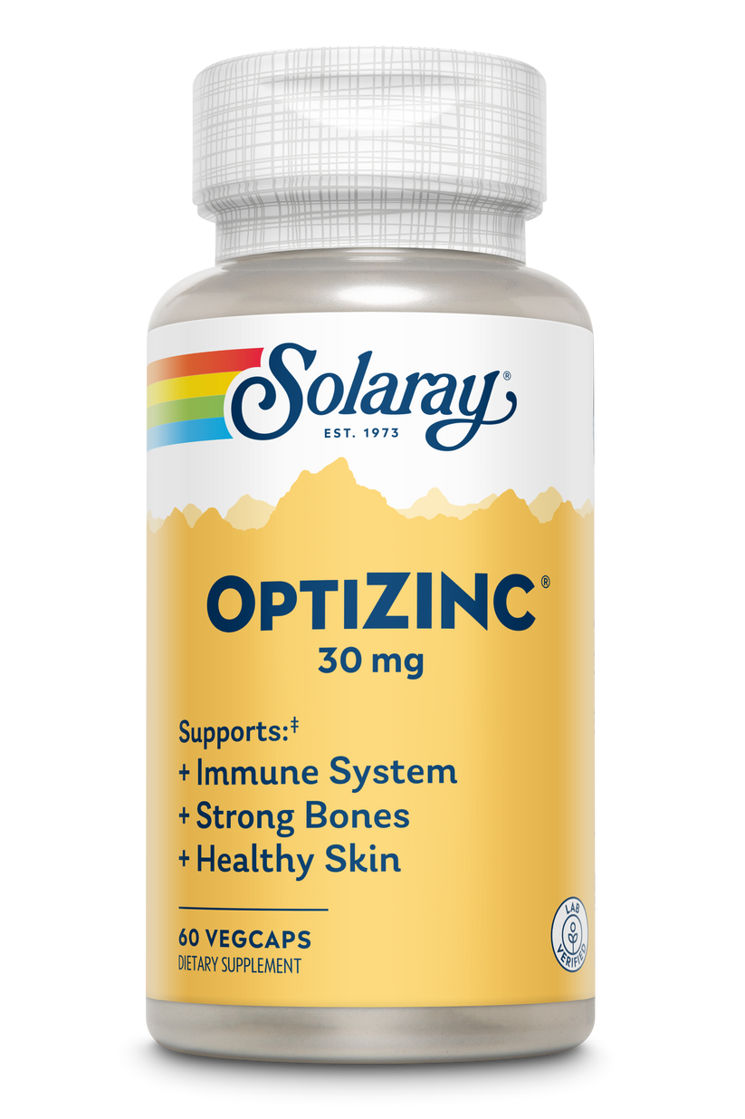 Solaray OptiZinc® 30 mg, 60 капс. 