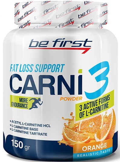 Be First Carni-3 Powder, 150 г 