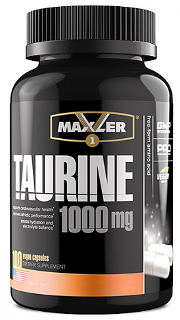Maxler Taurine 1000 mg, 100 капс. 