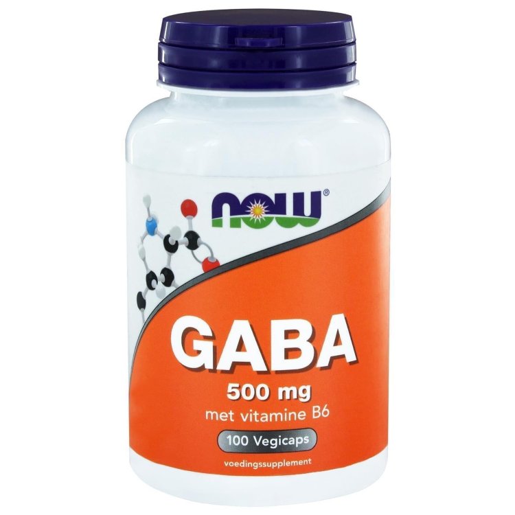 NOW NOW GABA 500 мг, 100 капс. 
