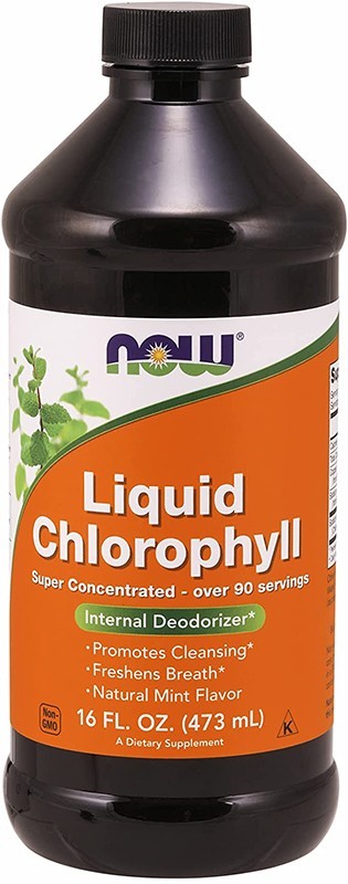 NOW NOW Liq Chlorophyll & Mint, 473 мл 