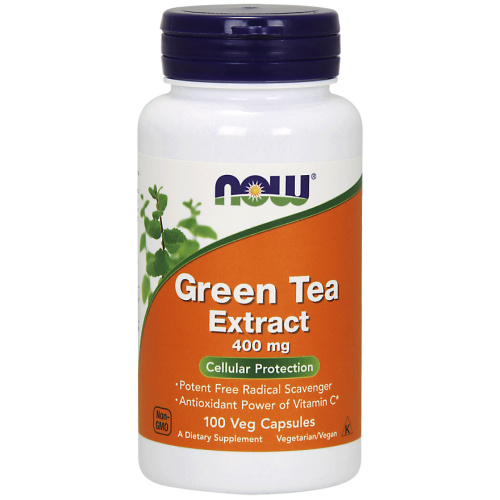 Now Green Tea Extract 400 mg, 100 капс. 
