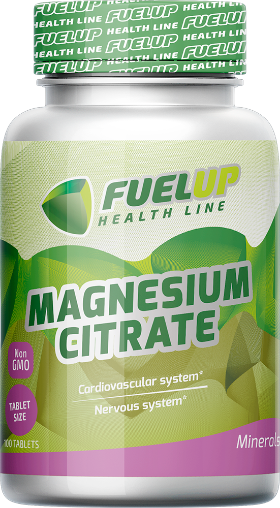 FuelUp Magnesium Citrate, 100 таб. 