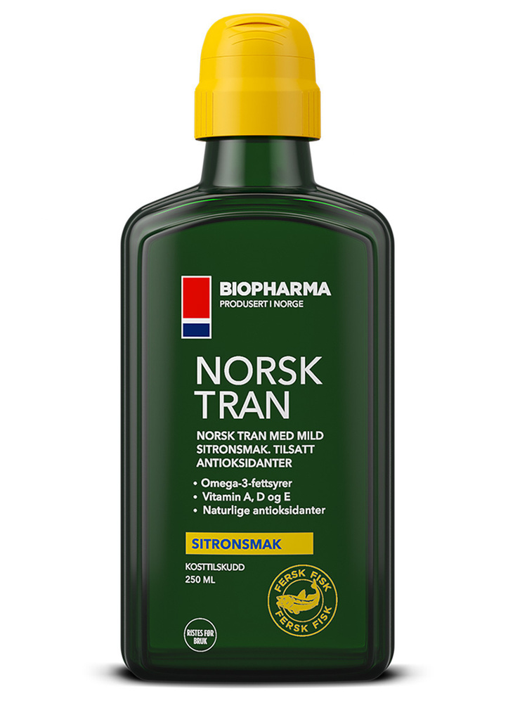 Biopharma Norsk Tran Omega-3, 250 мл 