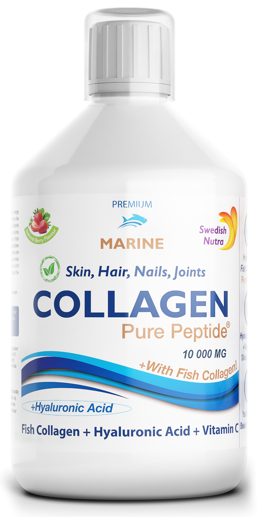 Swedish Nutra Swedish Nutra Collagen 10 000 mg (+With Fish Collagen), 500 мл 
