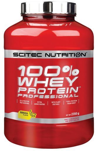 Scitec Nutrition 100% Whey Protein Professional, 2350 г Протеин сывороточный