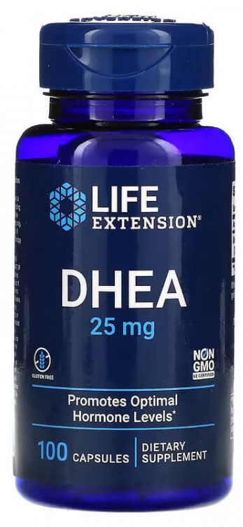 LIFE Extension LIFE Extension DHEA 25 mg, 100 капс. 