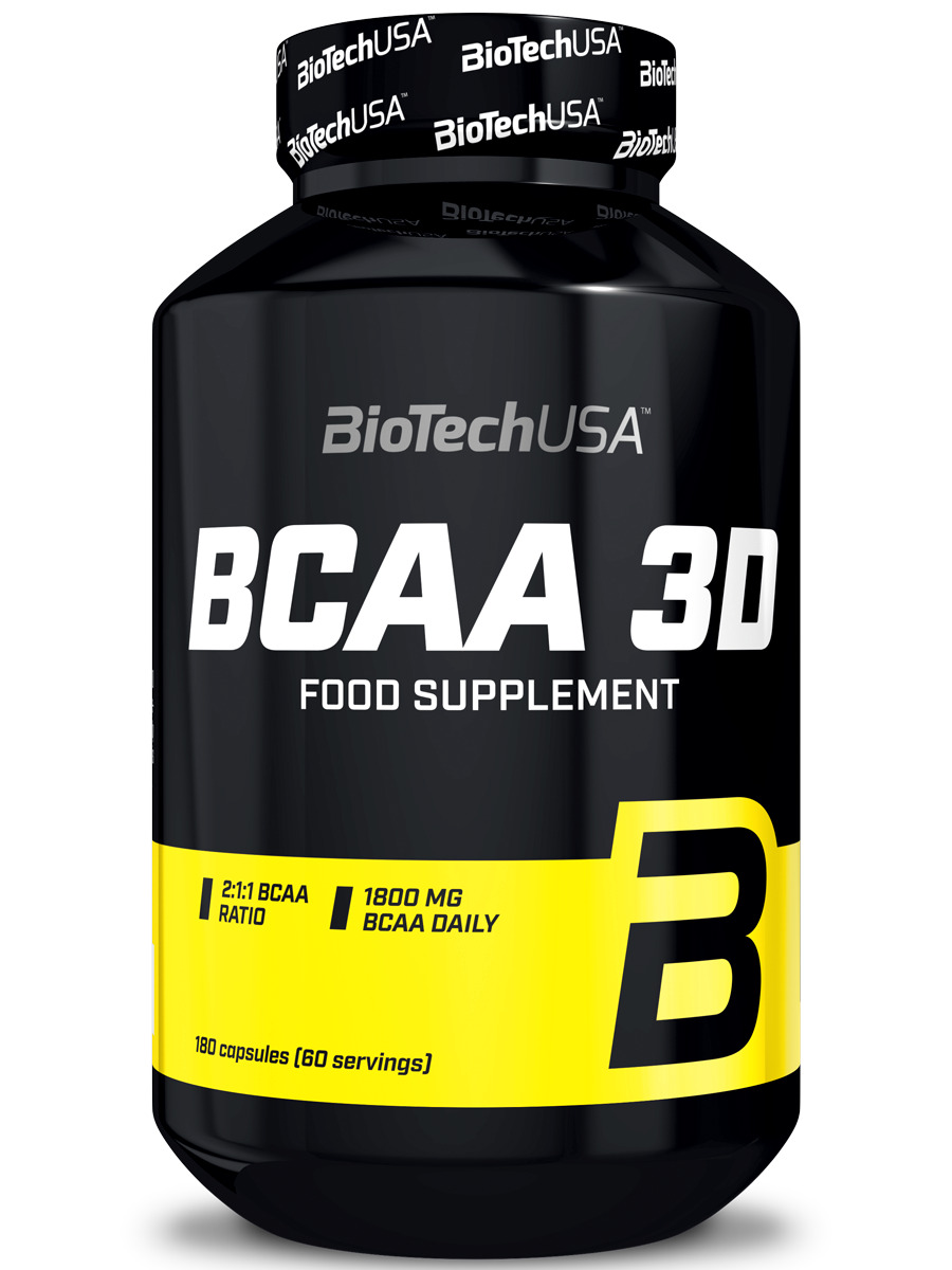 BioTechUSA BCAA 3D, 180 капс. BCAA