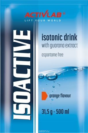 ActivLab Изотонический напиток с экстрактом зеленого чая Isoactive, 20 пак. Изотоник