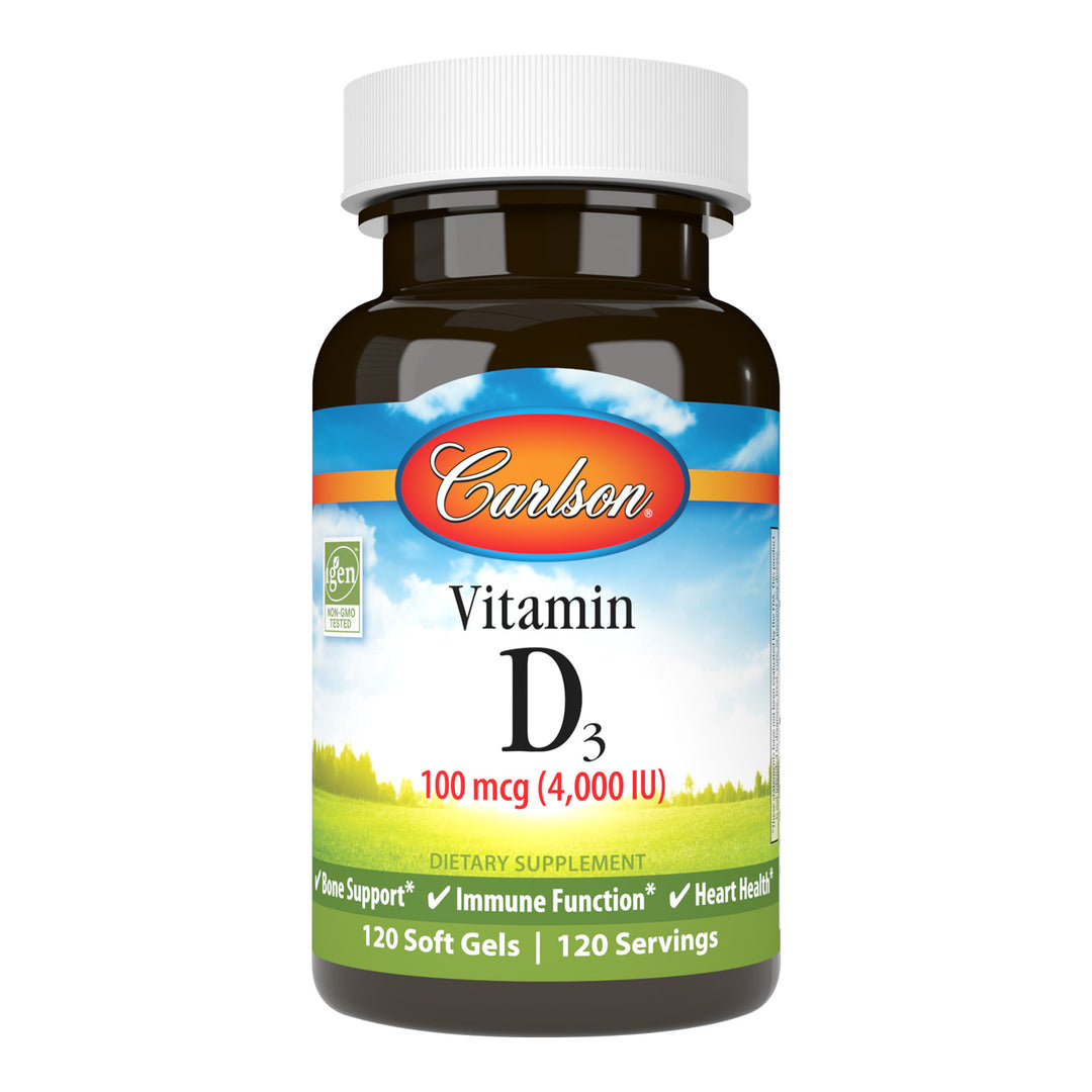 Carlson Labs Vitamin D 4000 IU, 120 капс. 