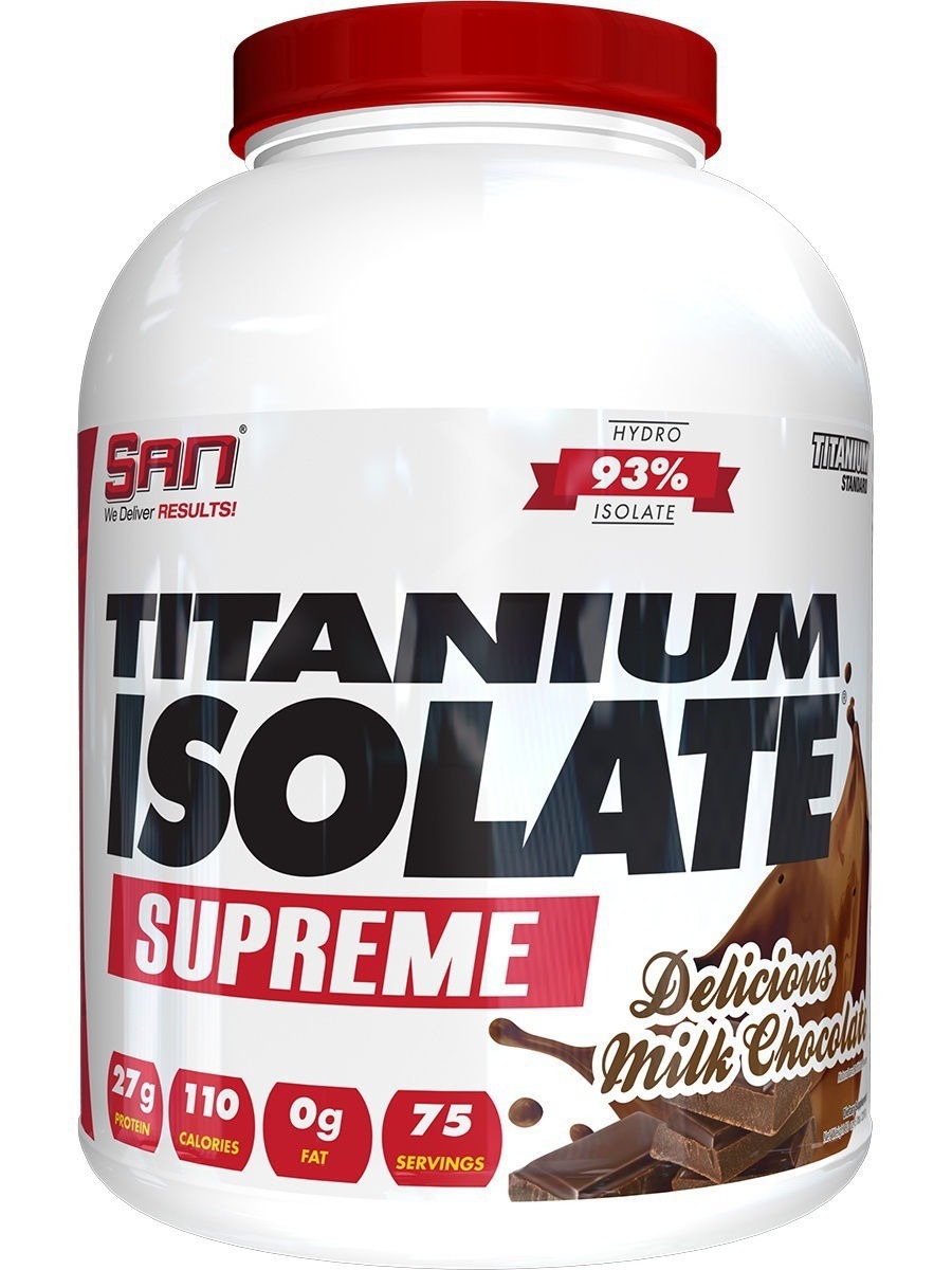SAN Nutrition Titanium Isolate Supreme, 2270 г Протеин сывороточный гидролизат