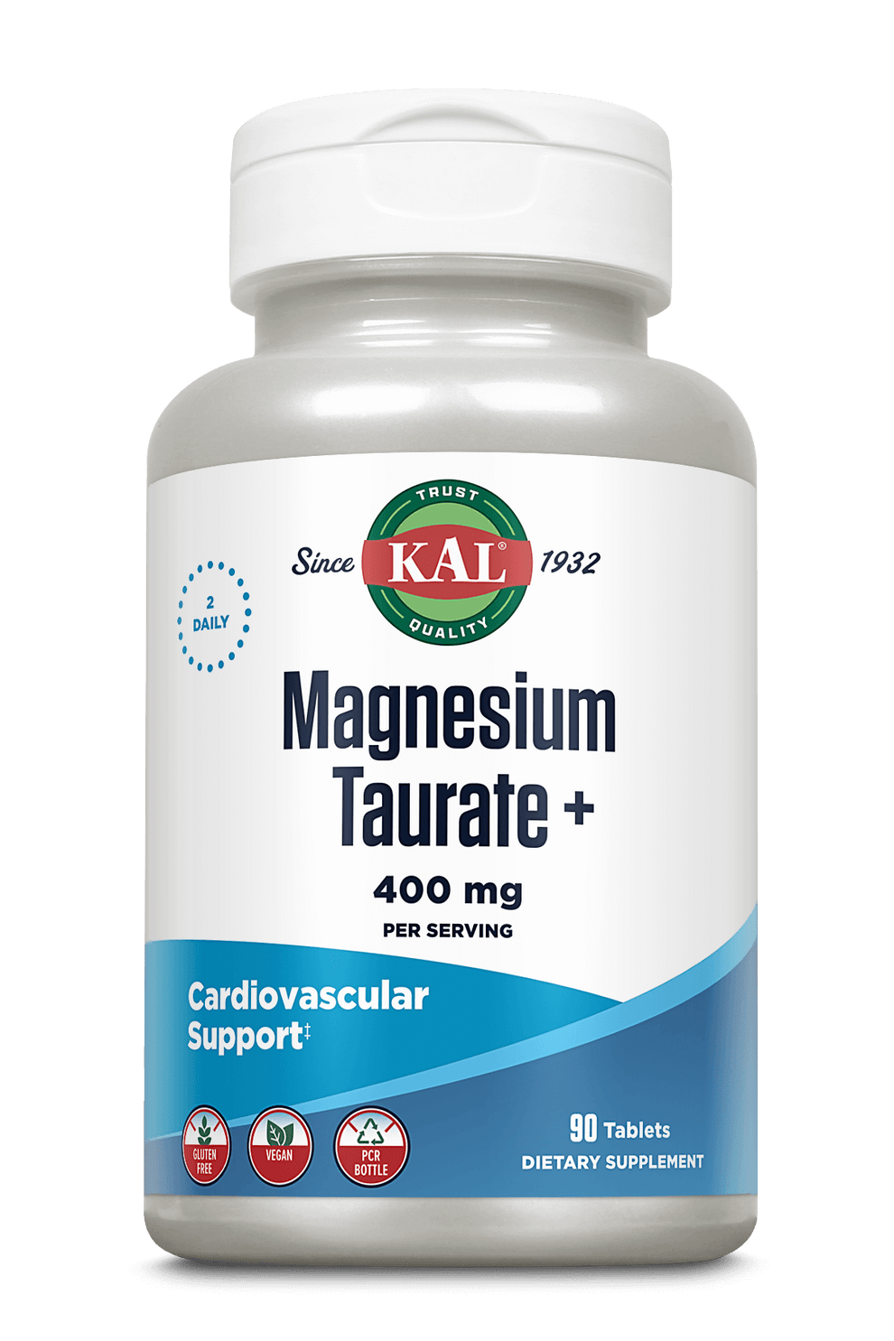 Kal Magnesium Taurate+ 400mg, 180 таб. 