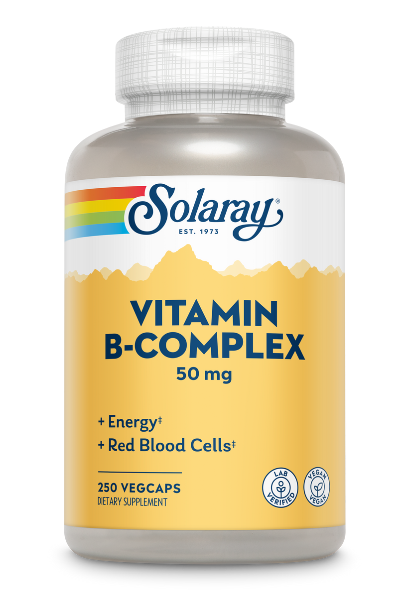 Solaray Vitamin B-Complex 50mg, 250 капс. 