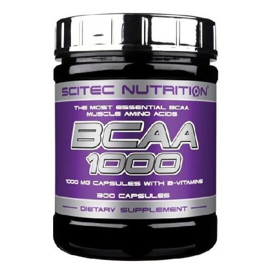 Scitec Nutrition BCAA-1000, 300 капс. BCAA