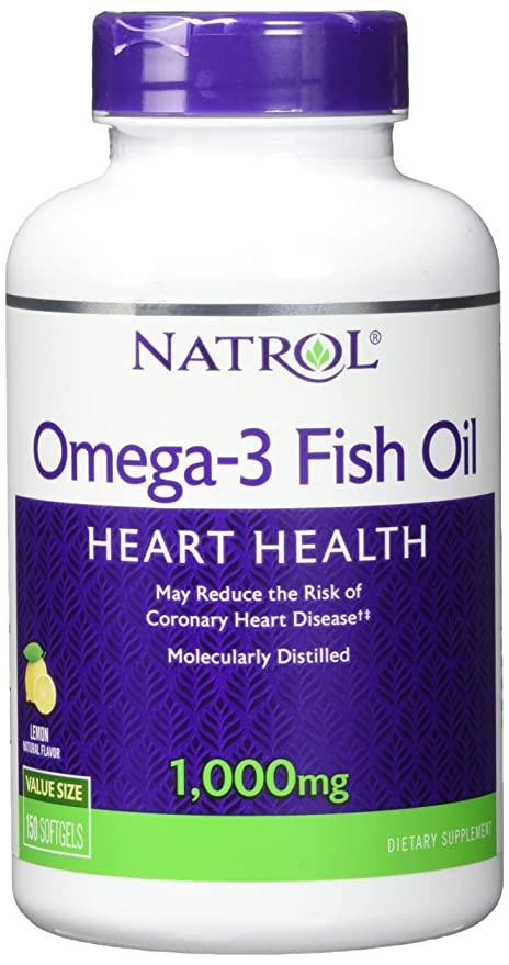 Natrol Natrol Omega-3 Fish Oil 1000 mg, 150 капс. 