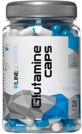 RLine RLine Glutamine, 200 капс. 