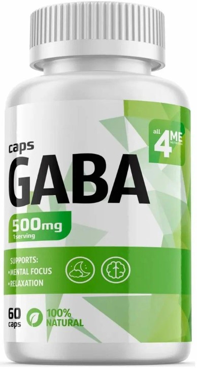 4Me Nutrition 4Me Nutrition GABA, 60 капс. 