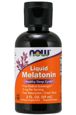 Now Liquid Melatonin 2 fl oz, 59 мл 