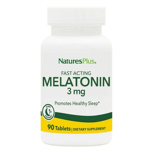 Nature's Plus Melatonin 3 mg, 90 таб. 