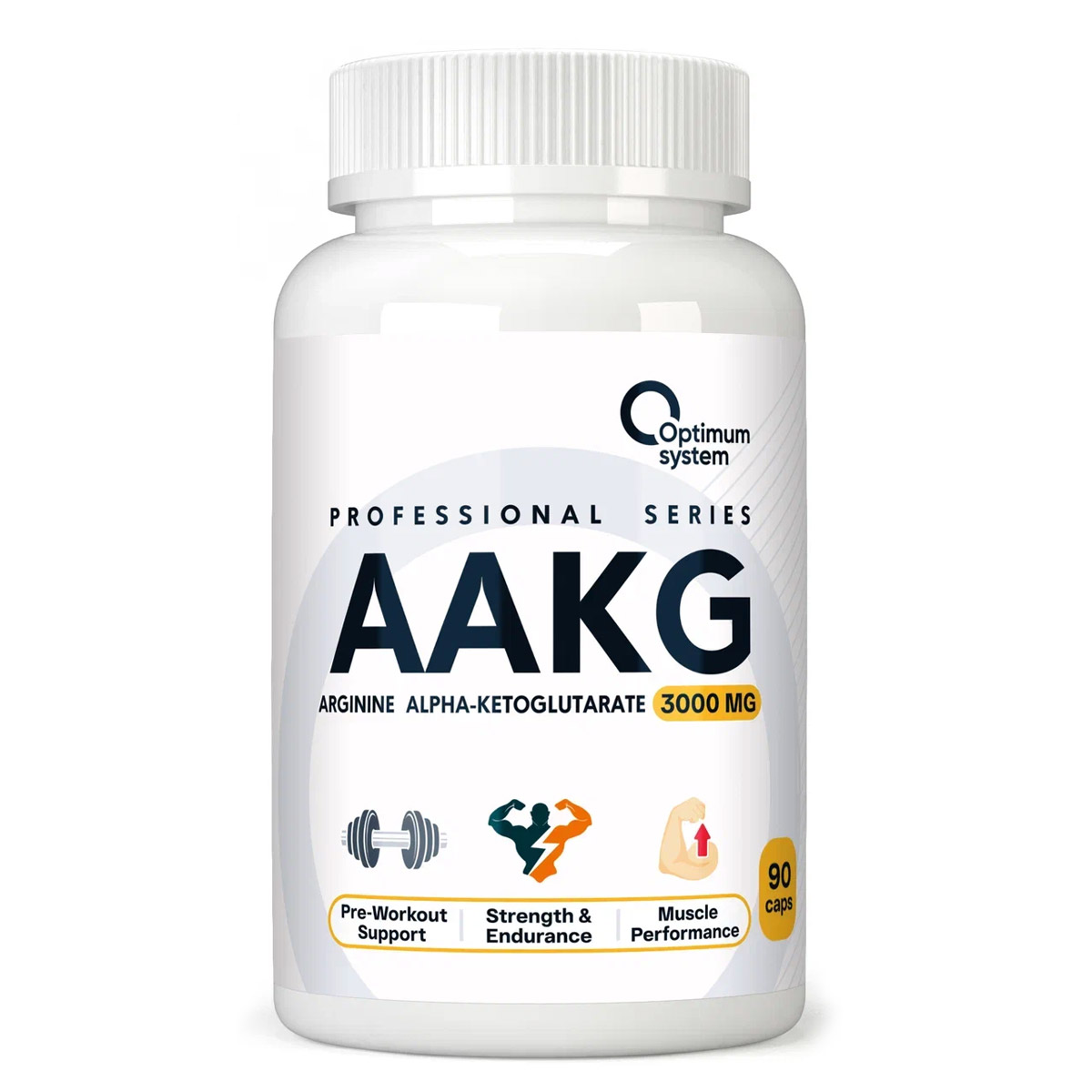 Optimum System AAKG 3000mg, 90 капс. 