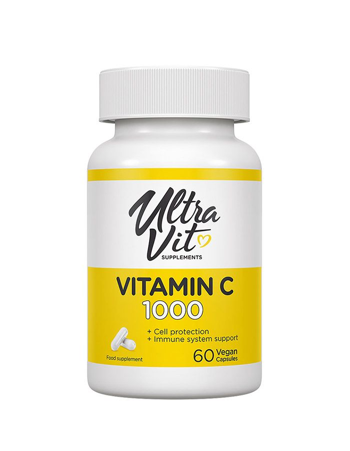 VP Laboratory UltraVit Supplements Vitamin C, 60 капс.