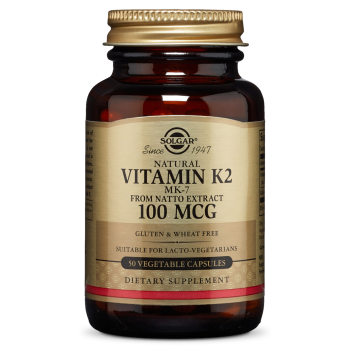 Solgar Solgar  Naturally Sourced Vitamin K2 (MK-7) 100 mcg, 50 капс. 