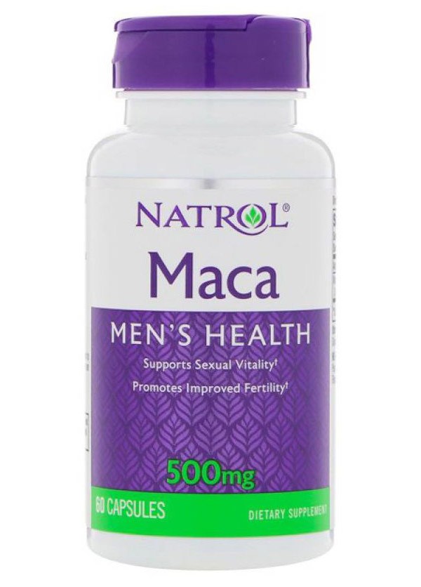 Natrol Natrol Maca 500 Extract, 60 капс. 