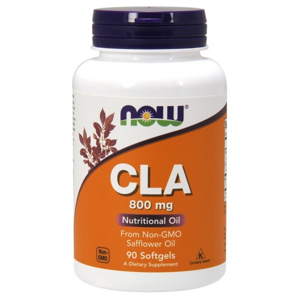 NOW NOW CLA 800 mg, 90 капc. 