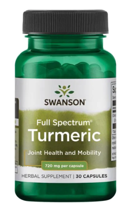 Swanson Swanson Full Spectrum Turmeric 720 mg, 30 капс. 