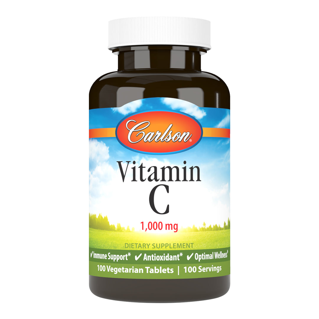 Carlson Labs Vitamin C 1000 mg, 100 таб. 