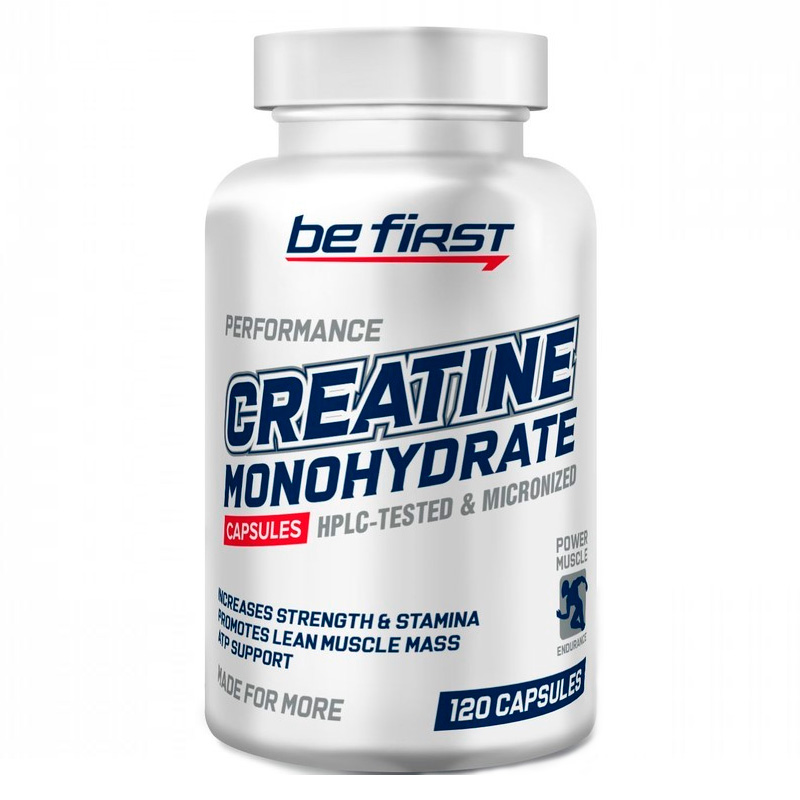 Be First Creatine Capsules, 120 капс.