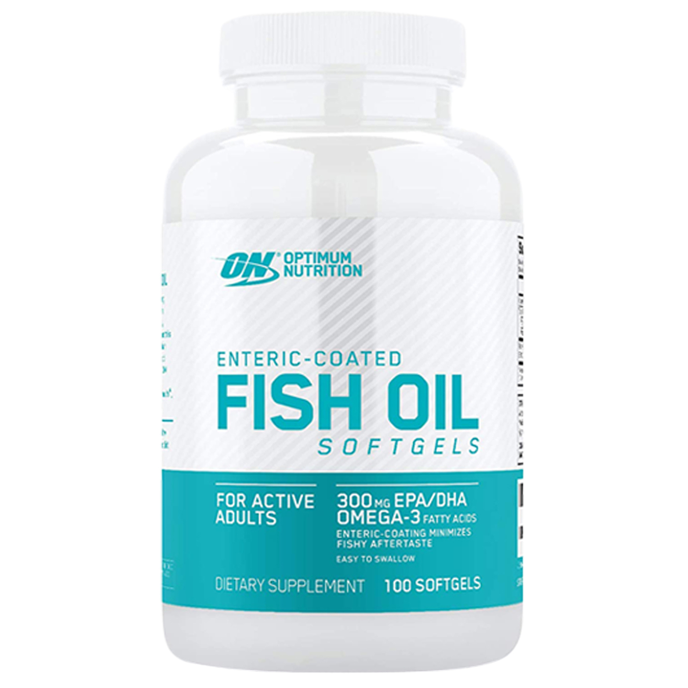 Optimum Nutrition Enteric Coated Fish Oil Softgels, 100 капс. Омега 3