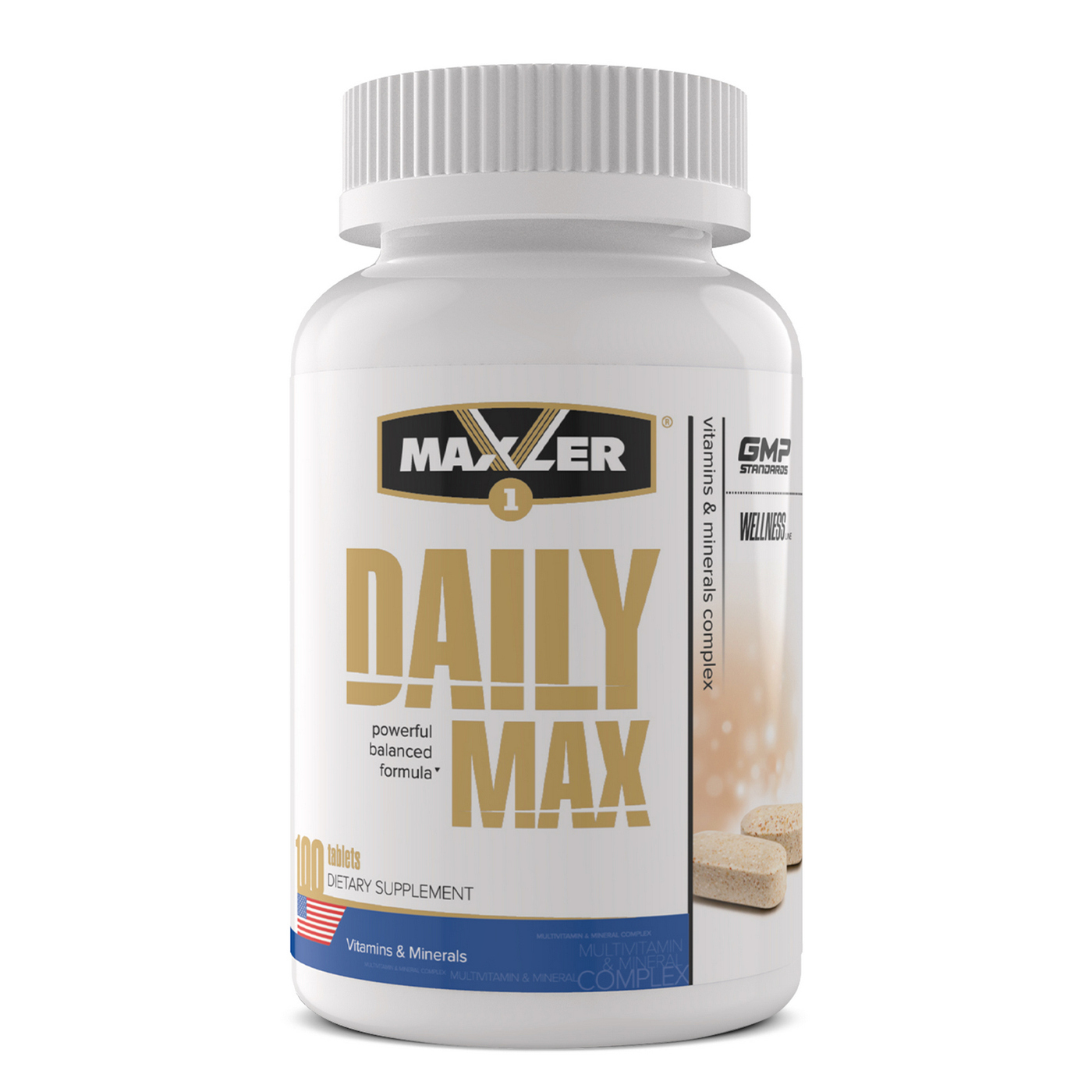 Maxler Daily Max Tablets, 100 таб. Витаминно-минеральный комплекс