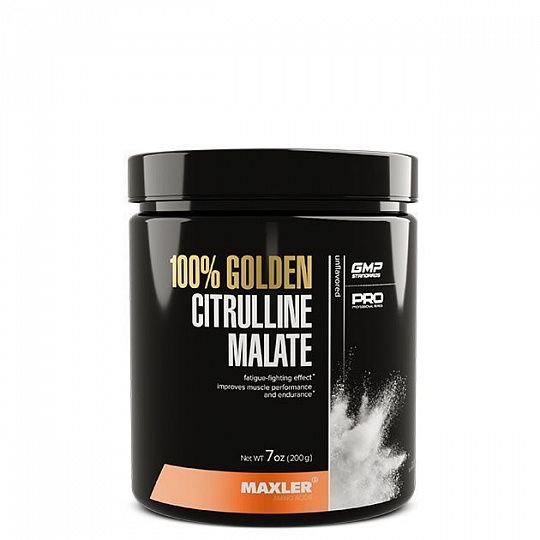 Maxler 100% Golden Citrulline Malate (банка), 200 г 