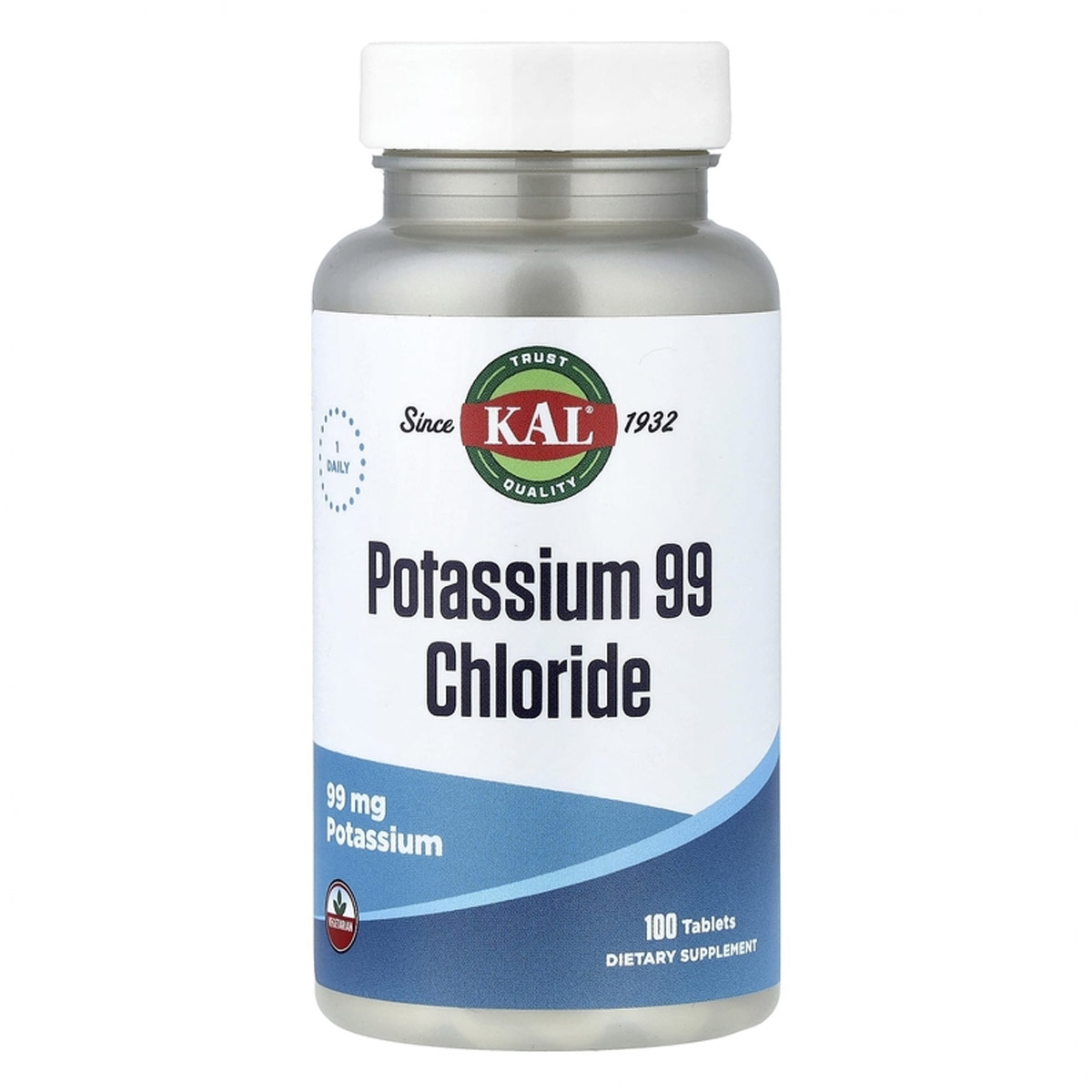 KAL Potassium Citrate 99 mg, 100 таб. 
