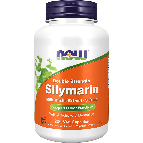 NOW Silymarin Milk Thistle 300 mg, 200 капс. 