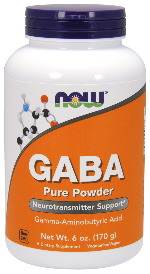 NOW NOW Gaba Pure Powder, 170 г 