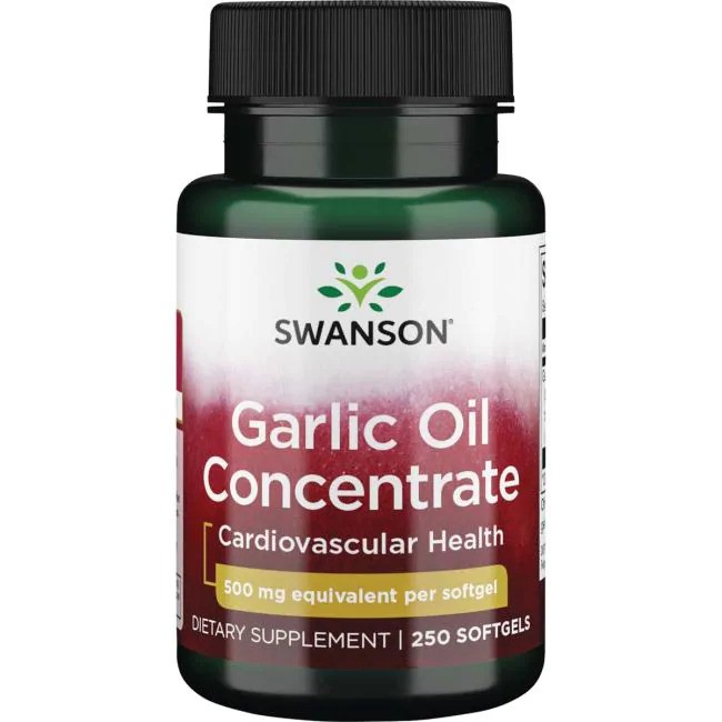Swanson Swanson Garlic Oil Concentrate 500 mg, 250 капс. 