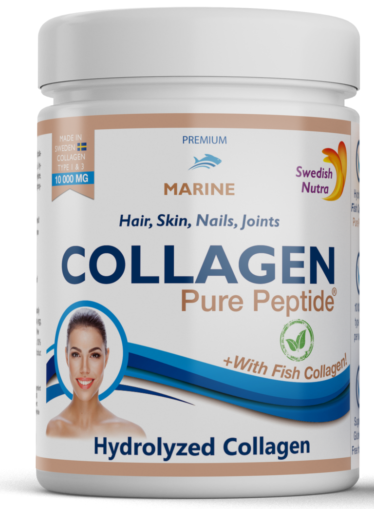 Swedish Nutra Swedish Nutra Marine Collagen Pure Peptide 10 000 mg, 300 г 