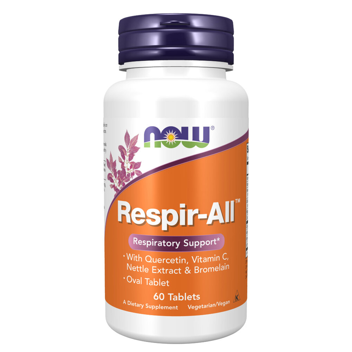 NOW Respir-all allergy, 60 таб. 