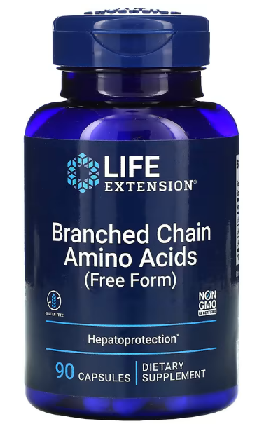 LIFE Extension Branched Chain Amino Acids, 90 капс