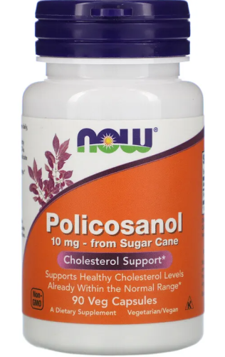 Now Policosanol 10 Mg, 90 капс. 