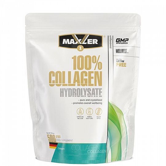 Maxler Collagen Hydrolysate, 500 г (пакет) 