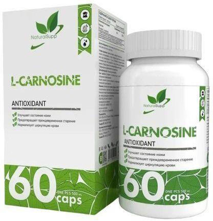 NaturalSupp L-Carnosine, 60 капс.