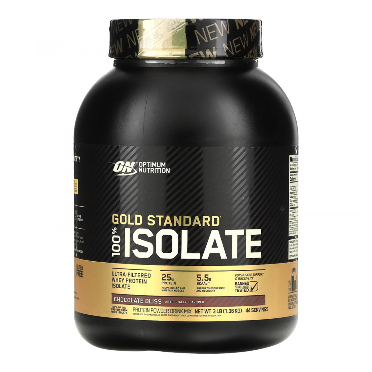 Optimum Nutrition GOLD STANDARD 100% ISOLATE, 1360 г 